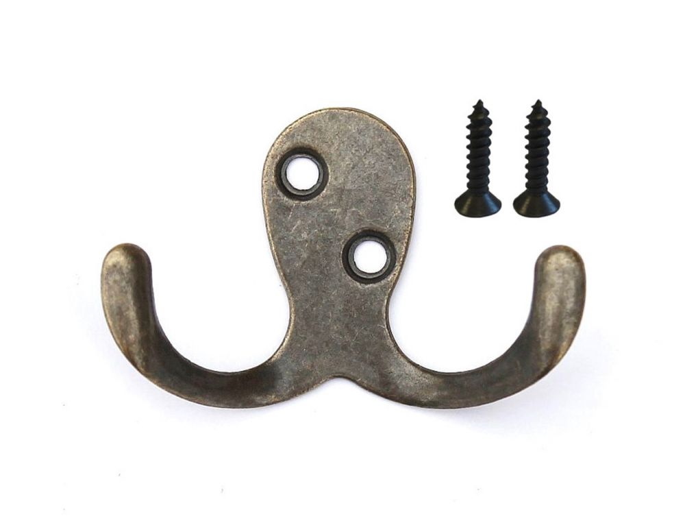 DanDiBo 1x wall hook coat hook 4.2 cm metal brass hook coat hook