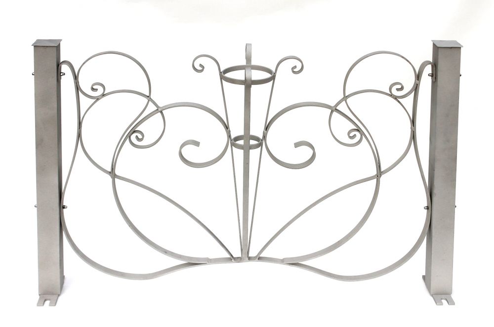 Zaunelement Alu Gartenzaun 102 cm Zaunelemente aus Aluminium Zaun Aluzaun