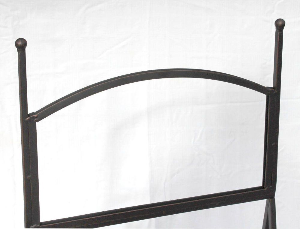 Flower stage 130837 made from metal with Chalk board 108cm Flower stand Plant stage