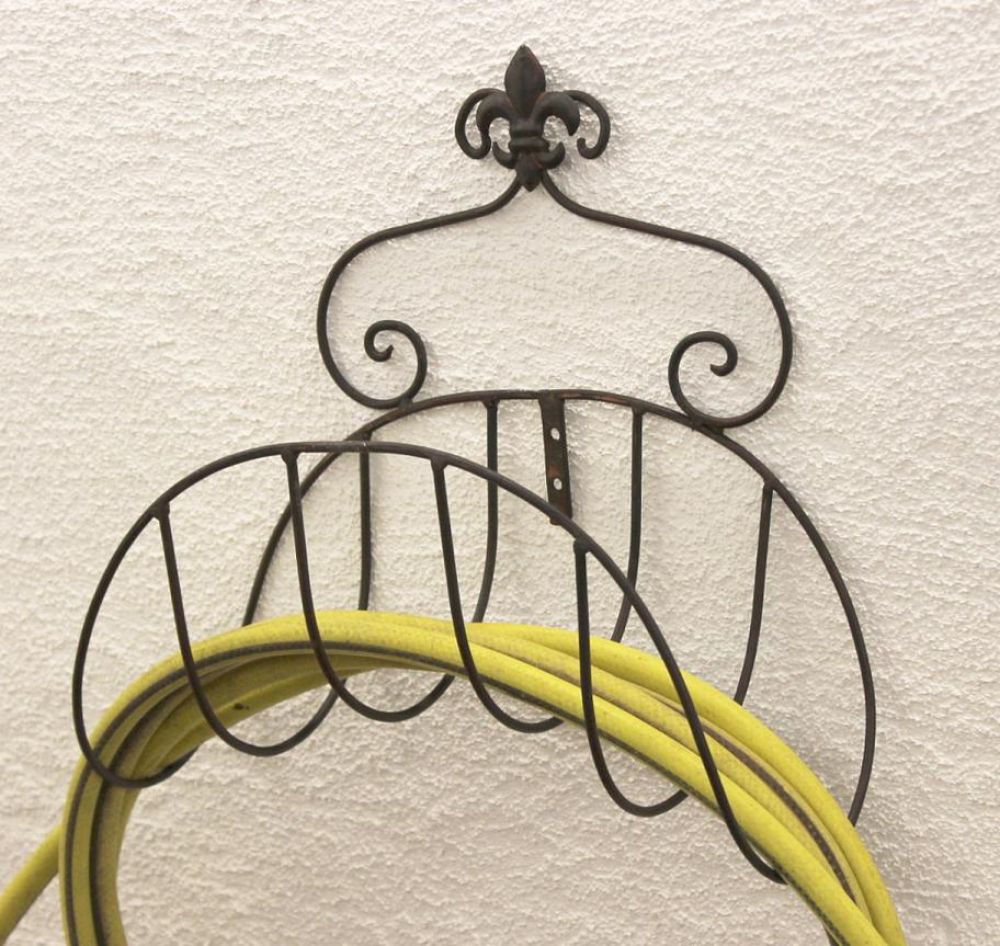 Hose holder Spruzzi 074634 Wall hose holder 38 cm Garden hose holder