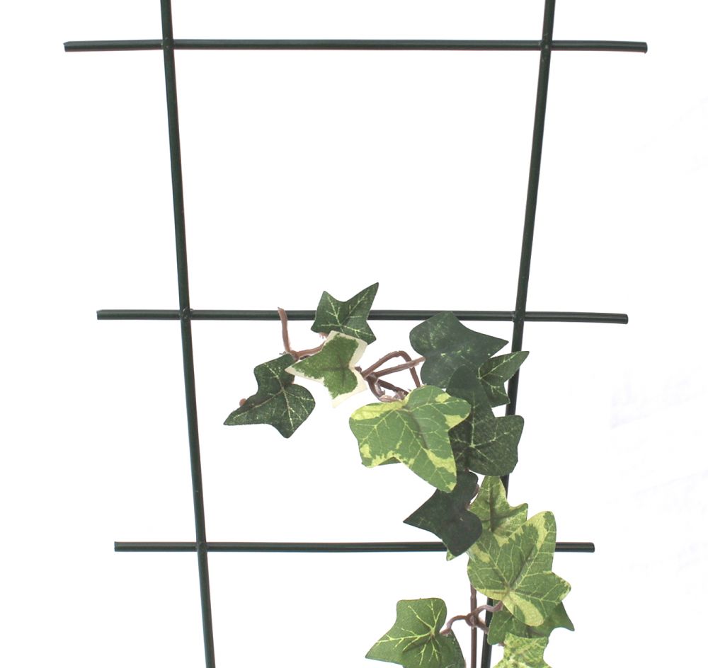 Rankhilfe Rankgitter Art.307 Kletterhilfe aus Metall 65cm Grün Steckzaun Zaun