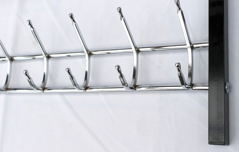 Wall coat rack with hat shelf Art.389 Coat rack 70 cm coat hooks Wall shelf hooks