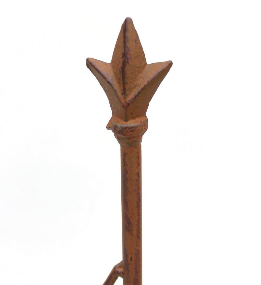 Rankhilfe mit Vögel 120705 Rankgitter aus Metall H-150cm B-50cm Kletterhilfe