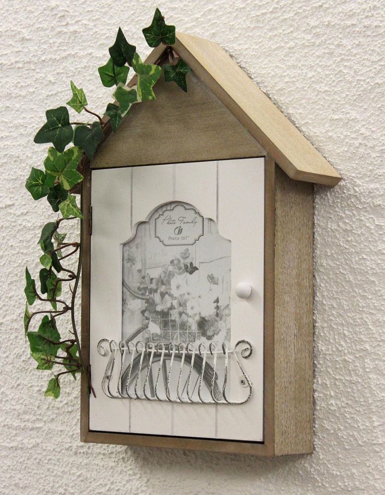 Schlüsselkasten mit Bilderrahmen 17431 Schlüsselkästchen 34cm Schlüsselschrank