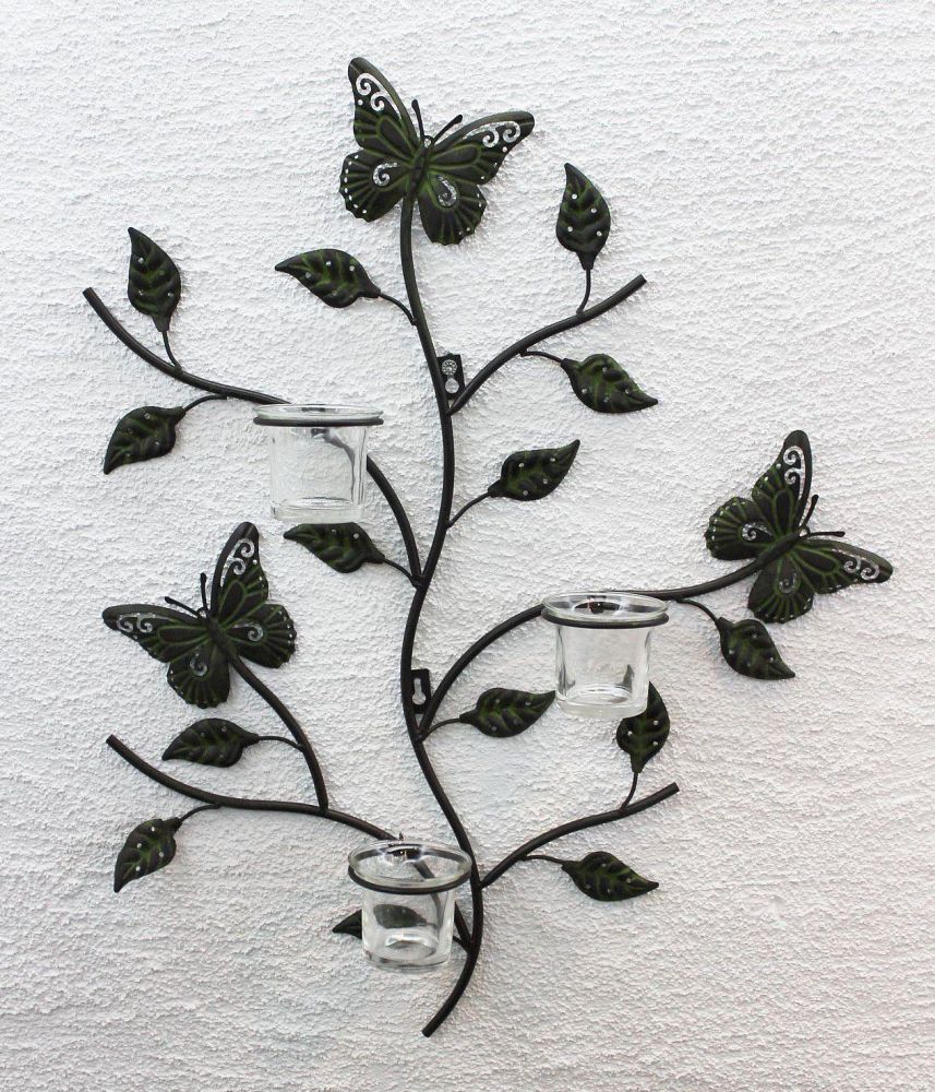 Candle holder 12120 Chandelier made from metal 62cm Wall mount Candelabra