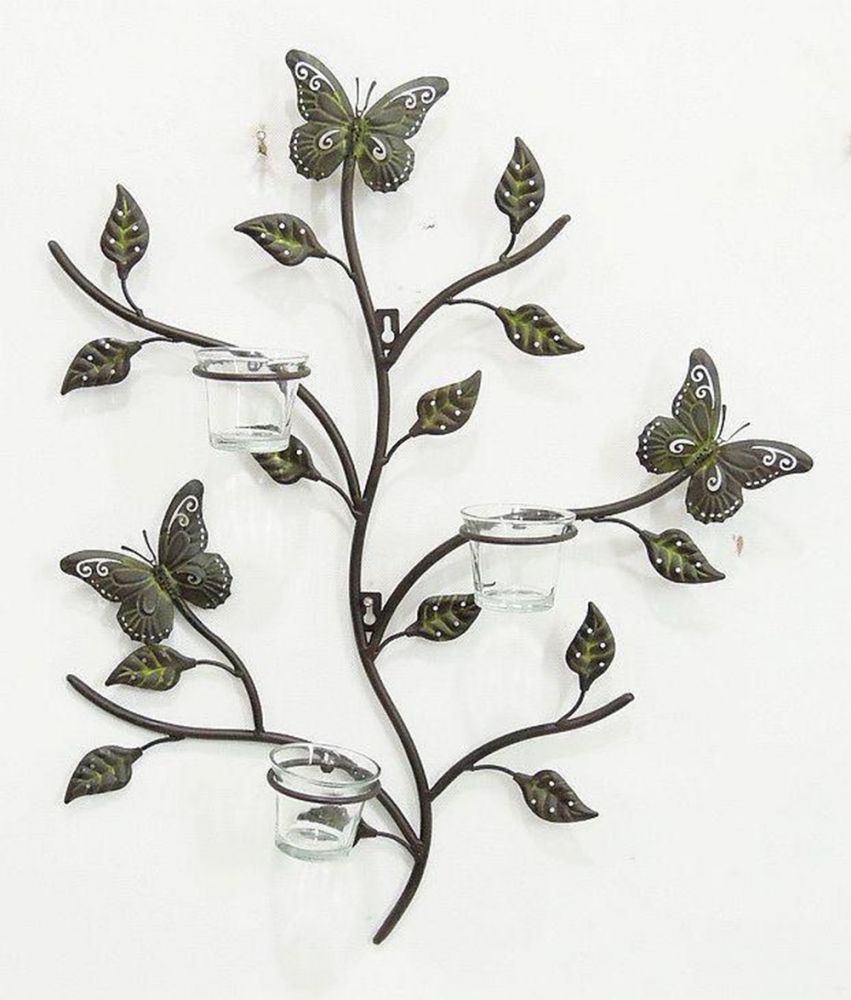 Candle holder 12120 Chandelier made from metal 62cm Wall mount Candelabra